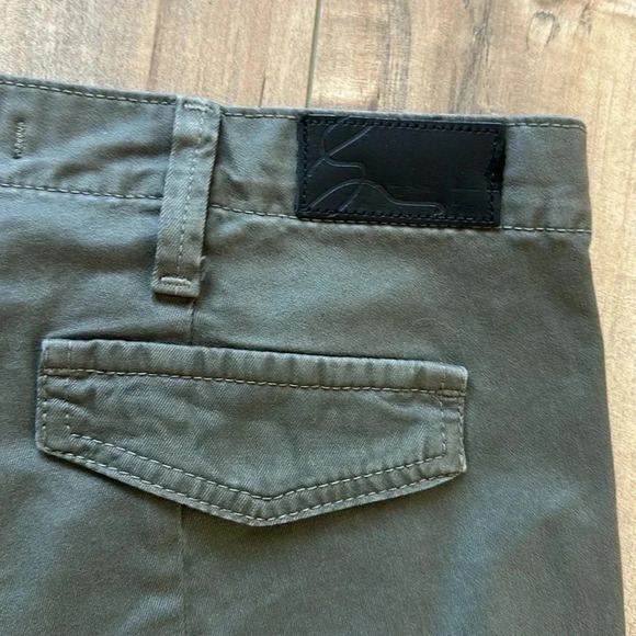 NWT Guido & Mary Kelsey Cargo Zip Ankles Green Pants Sz 30 - Picture 9 of 9